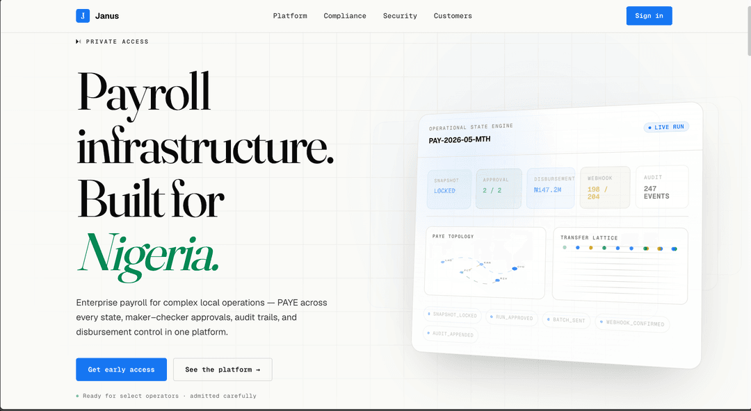 Janus Payroll
