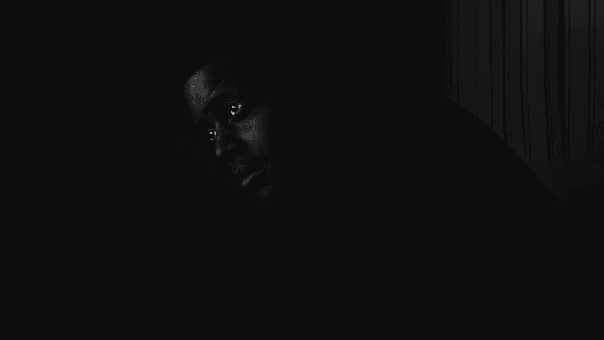 Man Looking Up